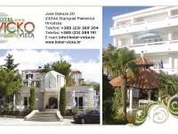 Hotel Villa Vicko vacation at Adriatic, accommodation in Starigrad Paklenica Croatia