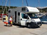 Camp sistemazione in camper Croazia Yacht Club